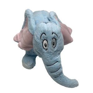 Kohls Cares Plush Elephant Horton Hears A Who BLue Stuffed Animal Doll Toy 11 in